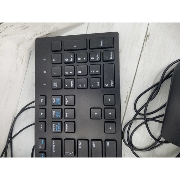 Dell Wired Mouse and Keyboard Combo KB216 MS116 USB Wire - Picture 3 of 5